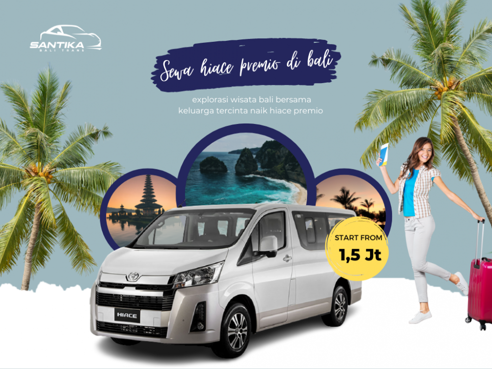 Jasa Sewa Rental Hiace Di Bali Premio Commuter Seater