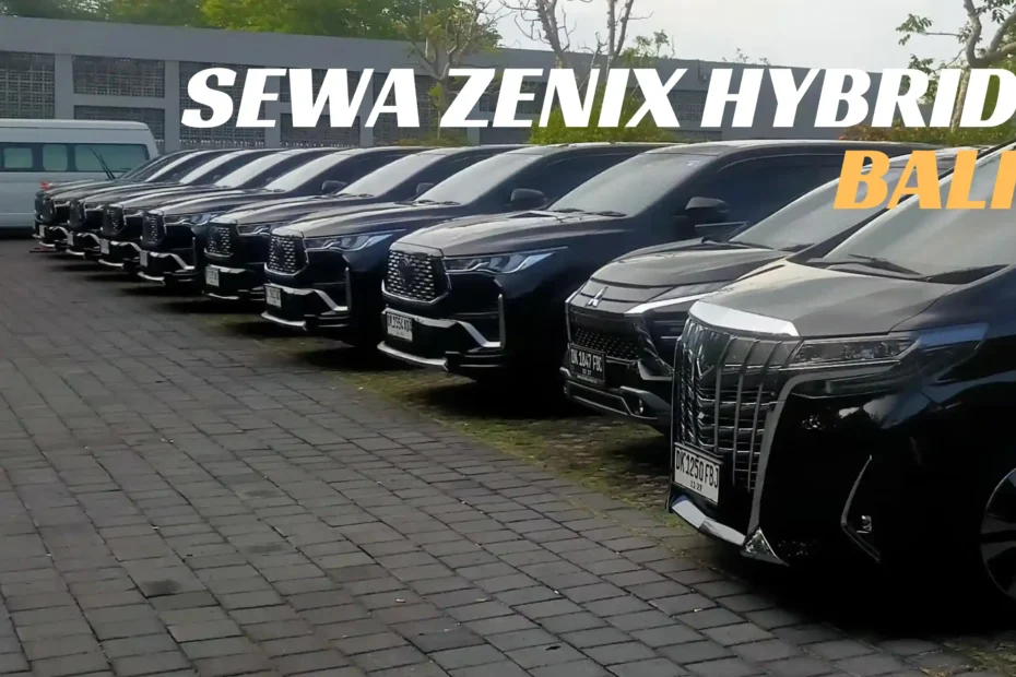 sewa zenix hybrid bali